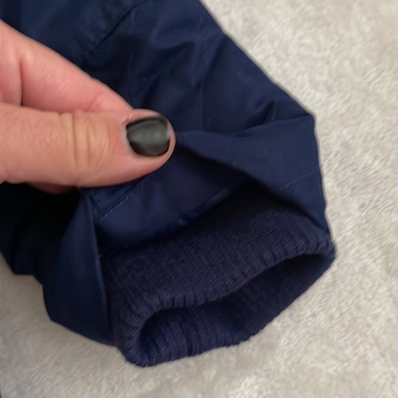 (NWT) Justice Big Girl’s Navy Hooded Parka Jacket, Size: (6/7) - Picture 10 of 16